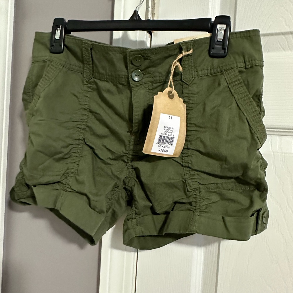 Two pair of brand new shorts with tags, size 11 junior